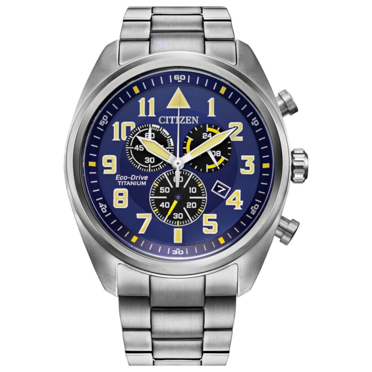 Citizen Men's Eco-Drive Garrison Super Titanium Chronograph Bracelet Watch Citizen