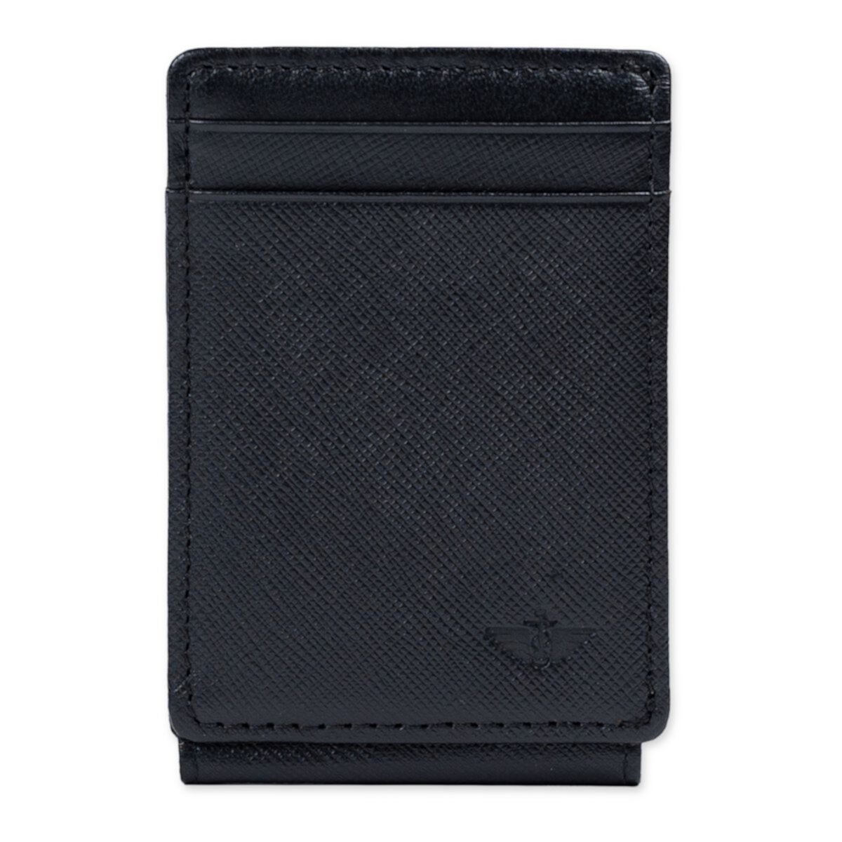 Men's Dockers RFID Saffiano Front Pocket Wallet with Magnetic Money Clip Dockers