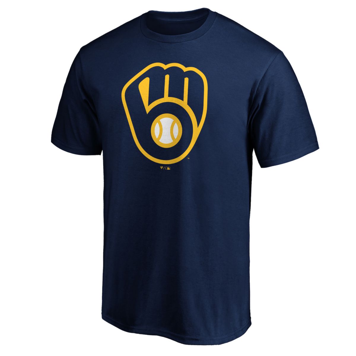 Мужская Футболка Fanatics Milwaukee Brewers Official Logo Tee Fanatics