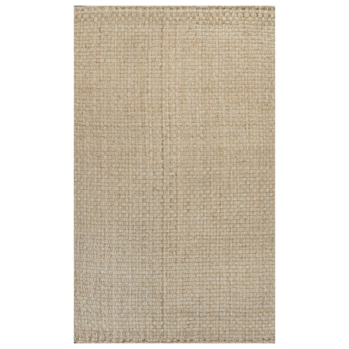 Estera Hand Woven Boucle Chunky Jute Area Rug Jonathan Y Designs