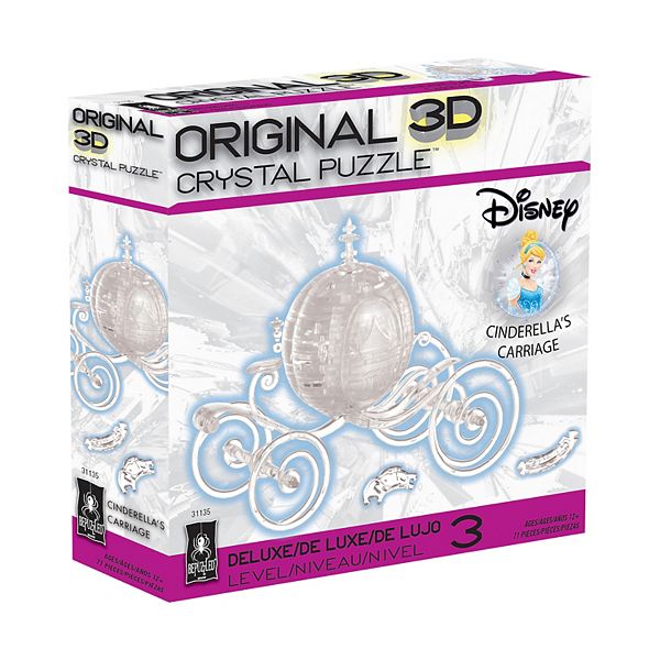 Disney's Cinderella's Carriage Crystal Puzzle by BePuzzled BePuzzled