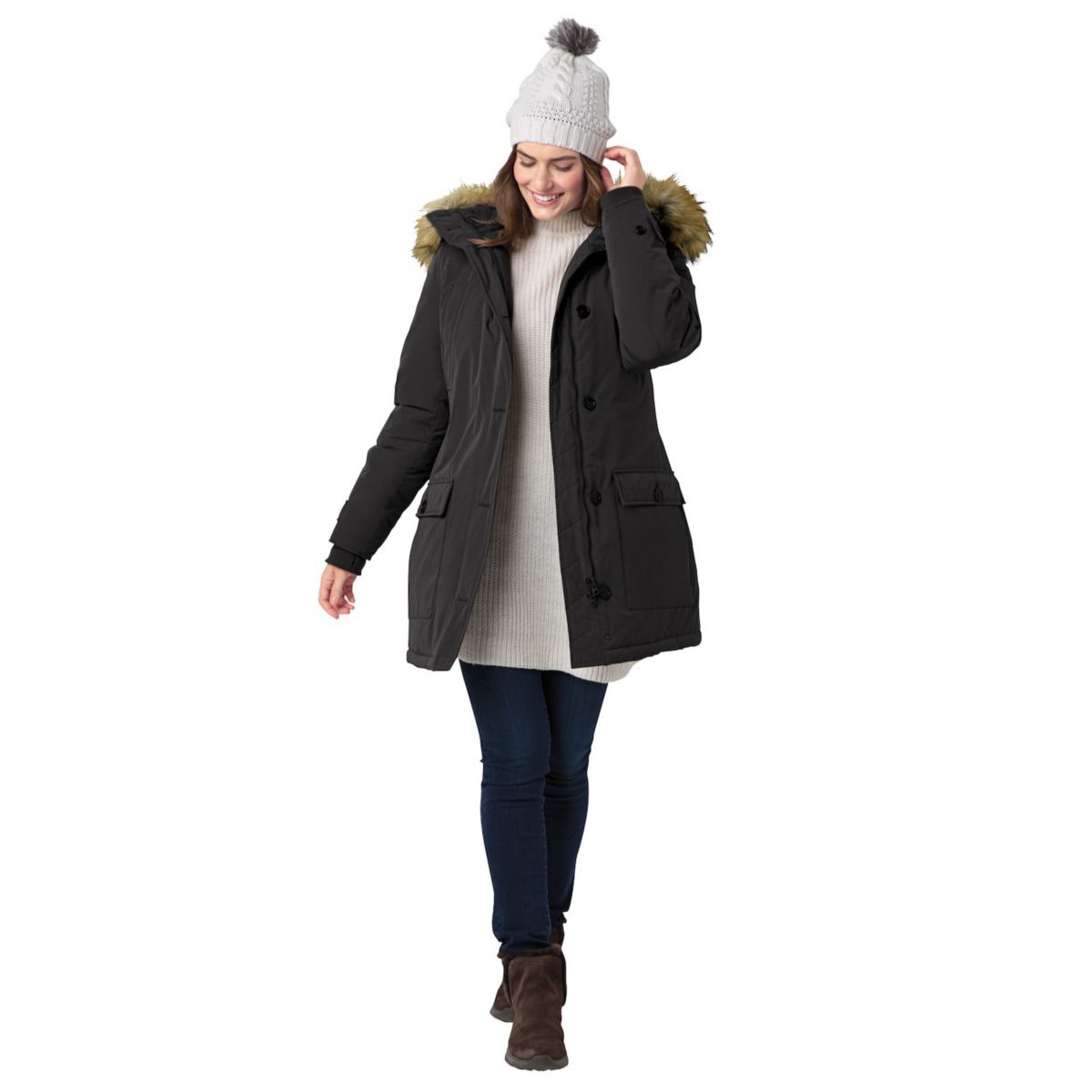 Woman Within Women's Plus Size The Arctic Parka Woman Within