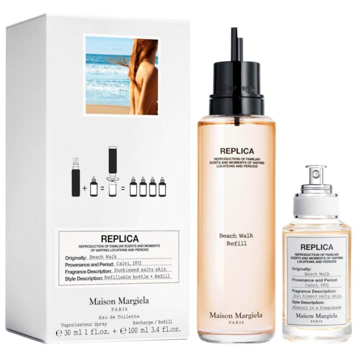 Maison Margiela REPLICA' Beach Walk Refill Set Maison Margiela