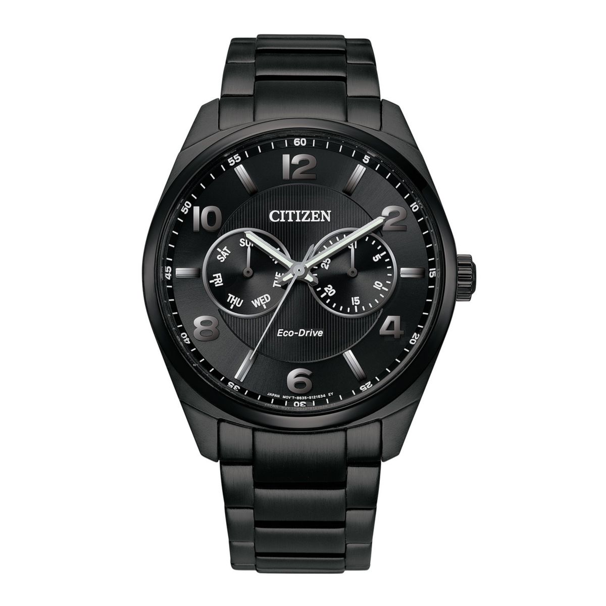 Citizen Men's Eco-Drive Multi-Function Stainless Steel Bracelet Watch Citizen