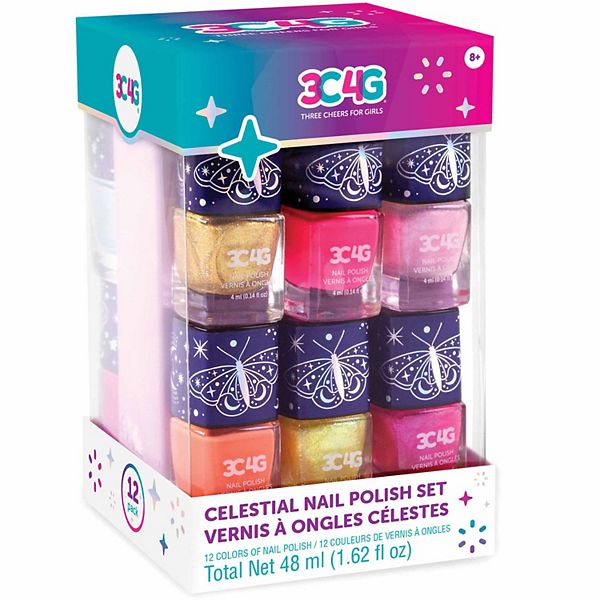 Make It Real 3C4G Celestial Nail Polish Tower - 12 Bottle Set Make It Real