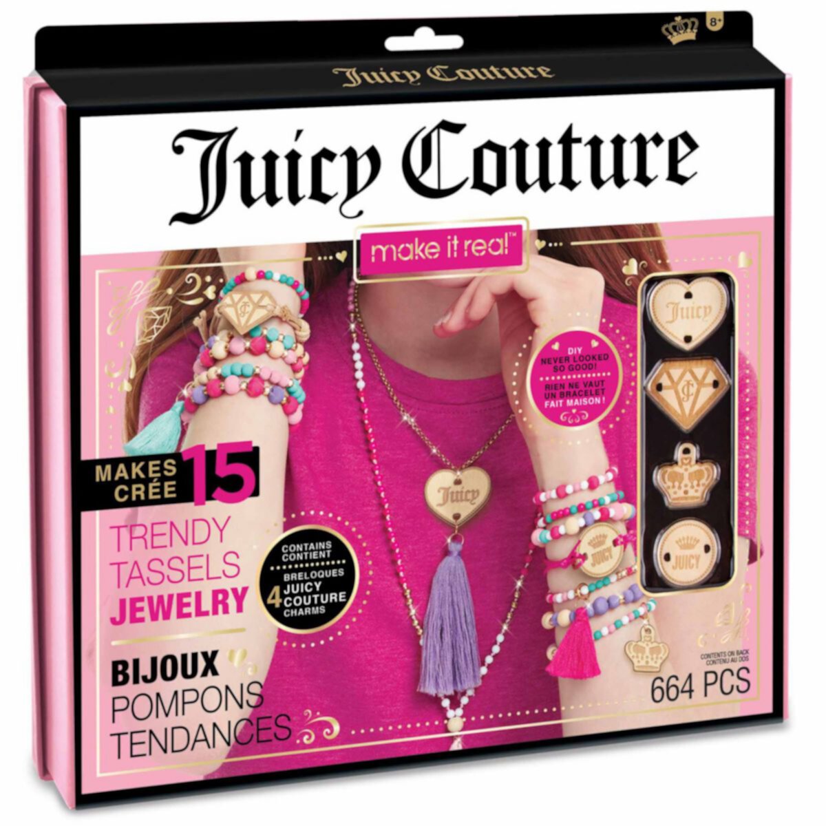 Make It Real Juicy Couture Trendy Tassels Jewelry Kit Make It Real