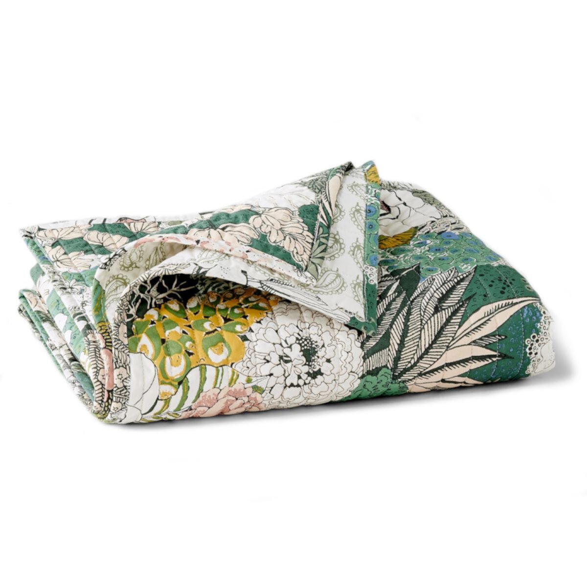 Levtex Home Bettina Floral Quilted Throw Levtex