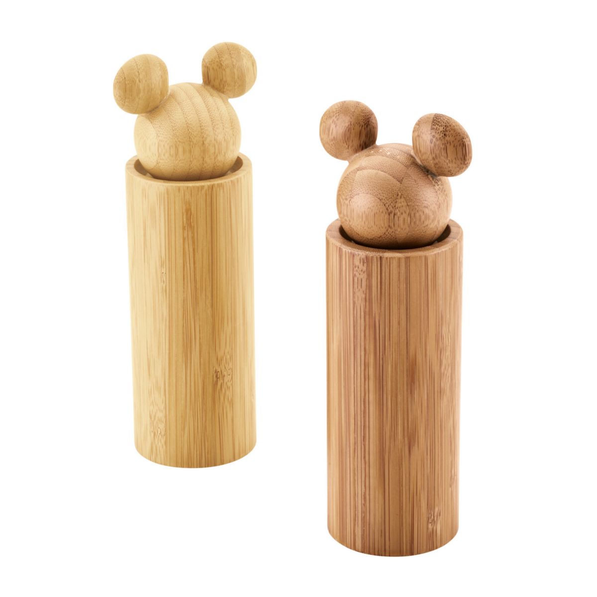 Disney Home Monochrome Bamboo Salt and Pepper Grinders Disney Home