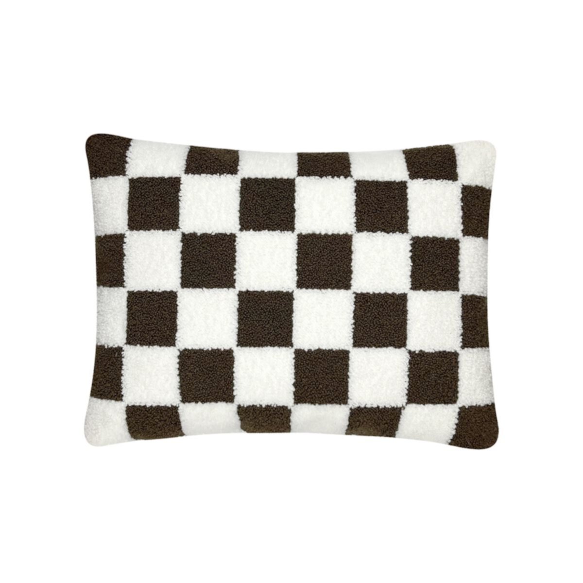 The Big One® Aqua Hooked Checkered Decorative Pillow The Big One