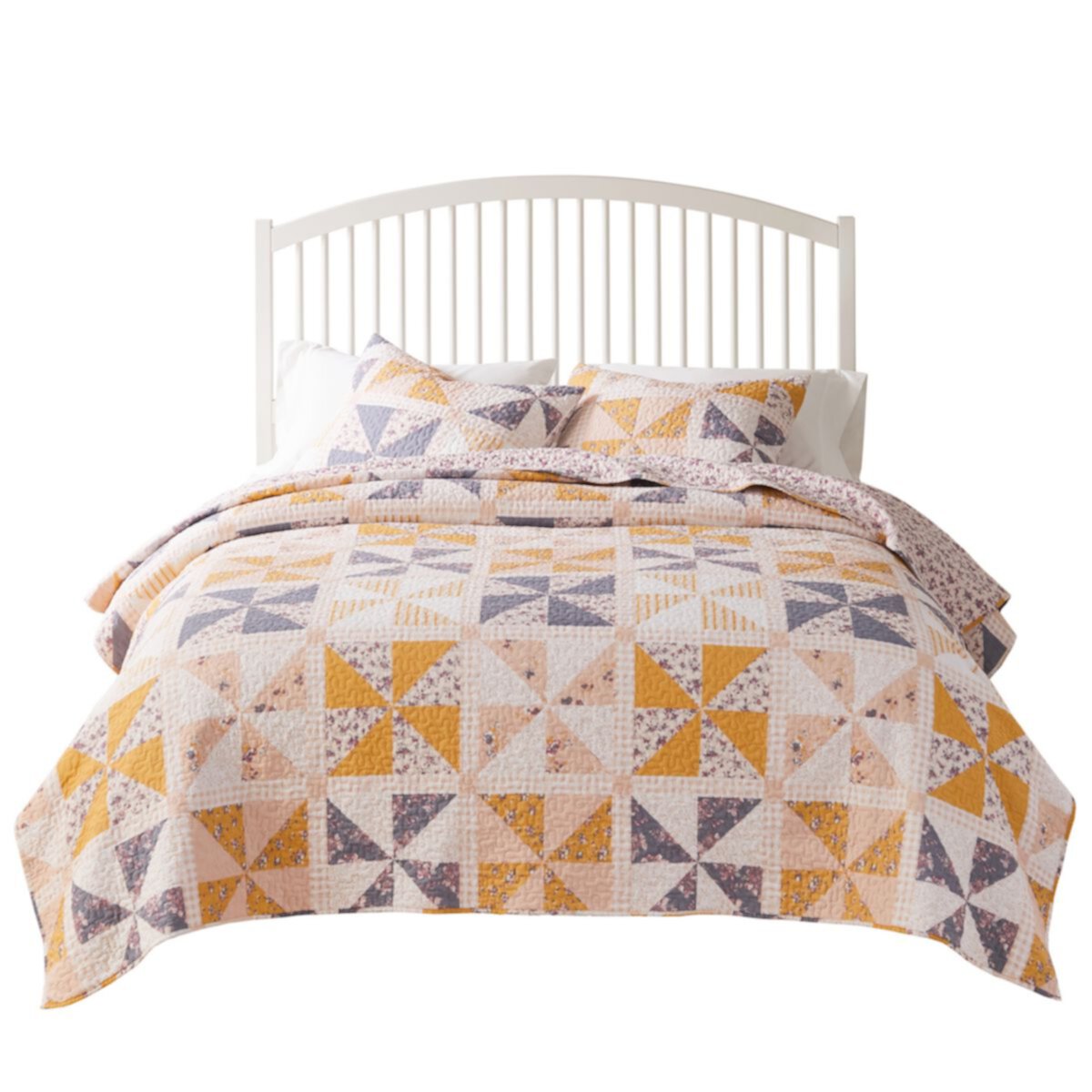 Greenland Home Fashions Pinwheel and Posey Bedspread Set Greenland Home Fashions