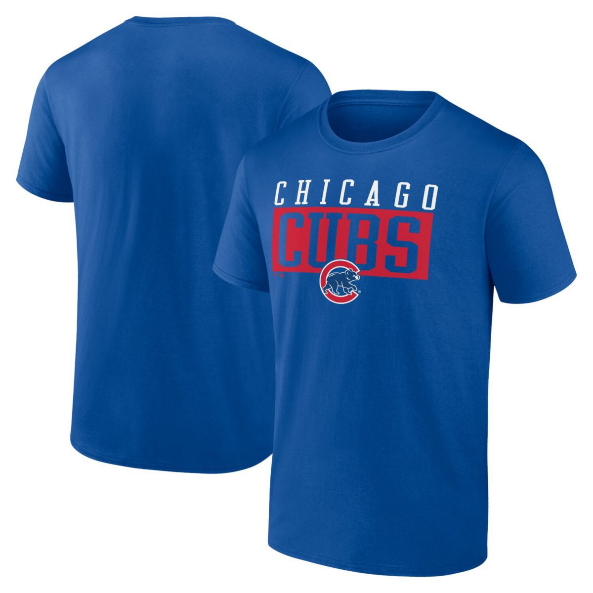Men's Fanatics Royal Chicago Cubs Hard To Beat T-Shirt Fanatics Brands - White Label