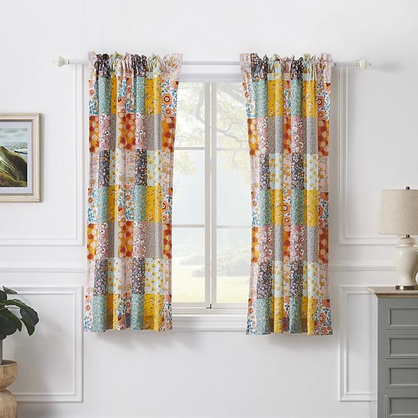 Greenland Home Fashions Carlie Set of 2 Window Curtain Panels Greenland Home Fashions