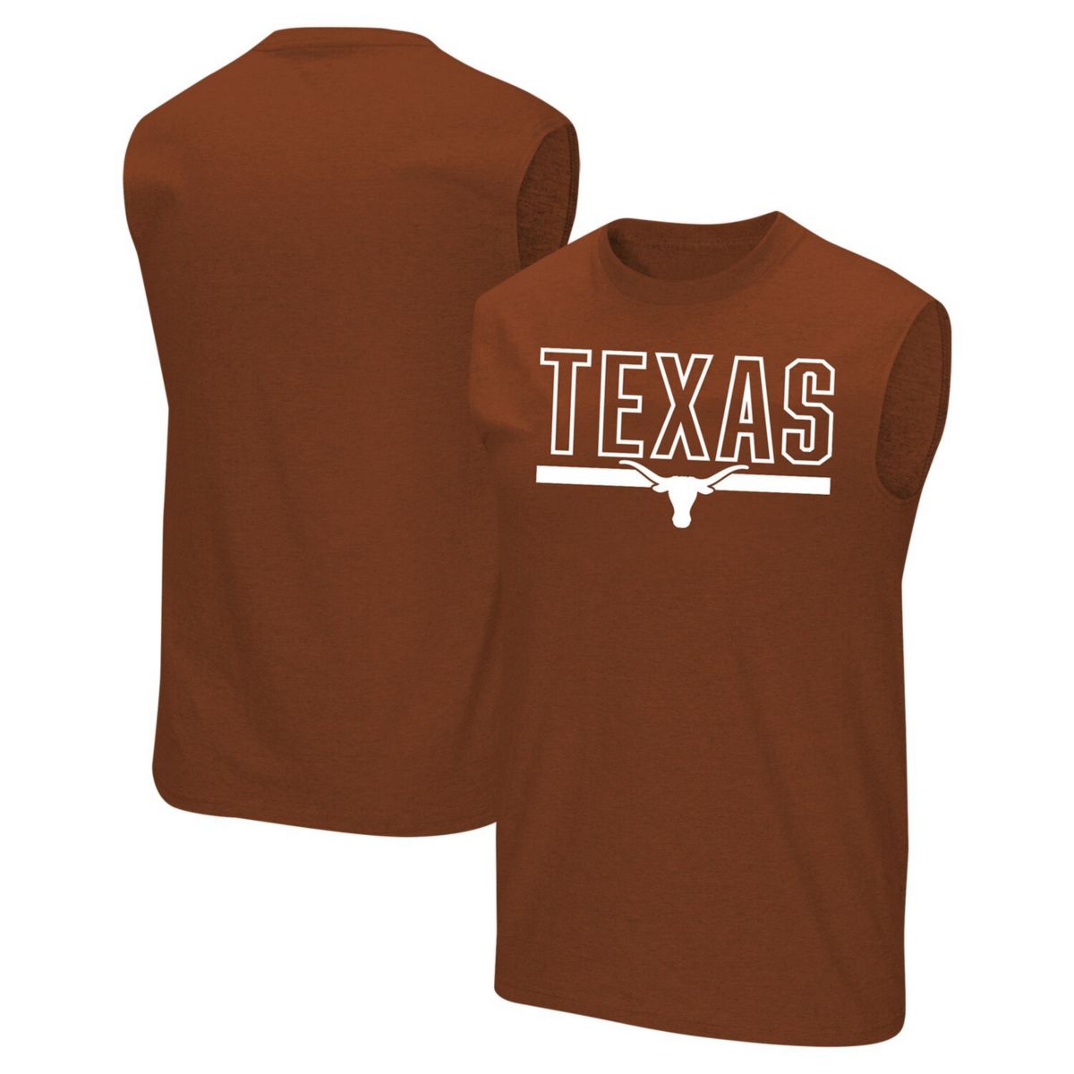 Men's Profile Texas Orange Texas Longhorns Big & Tall Tank Top Profile