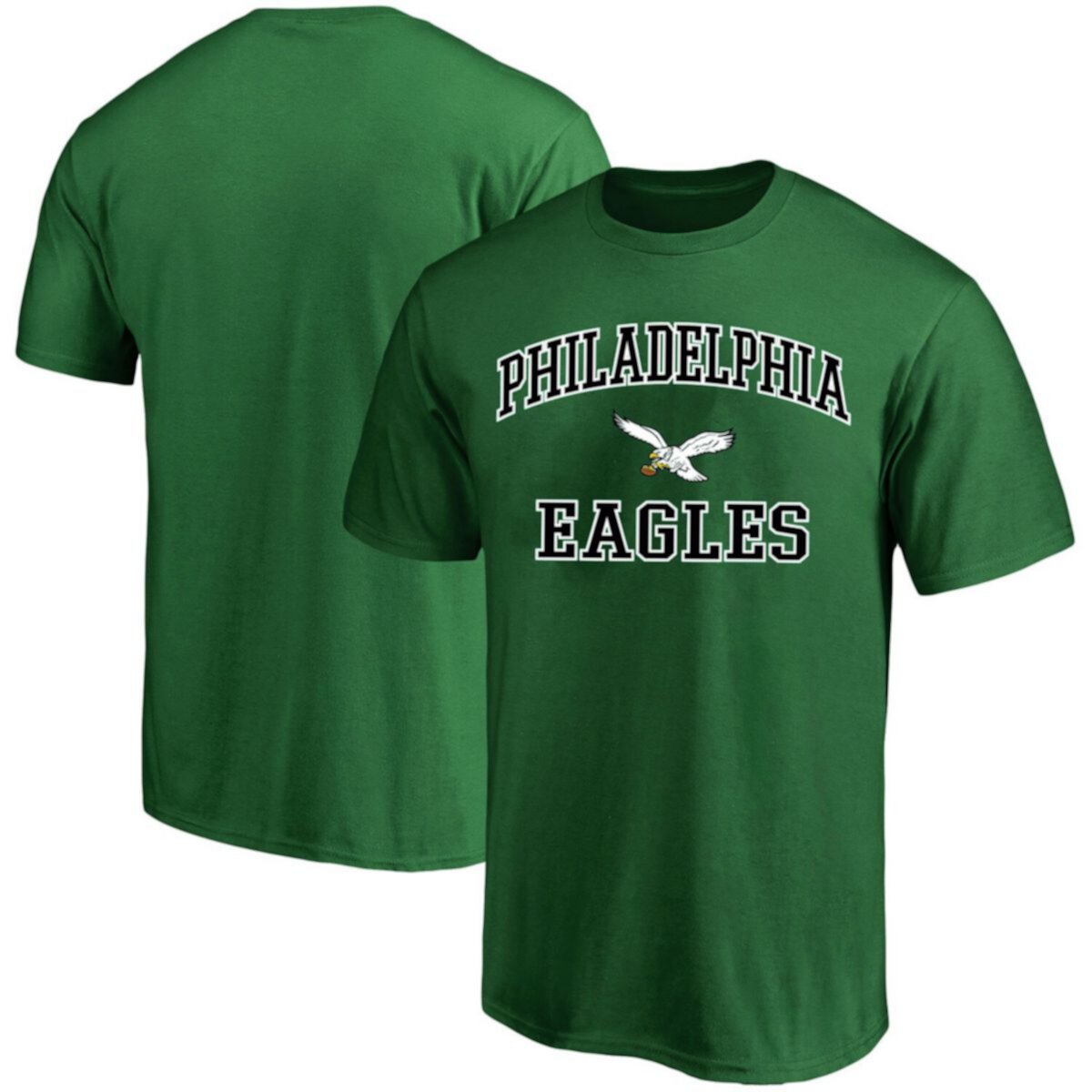 Men's Profile Kelly Green Philadelphia Eagles Big & Tall Heart & Soul T-Shirt Profile