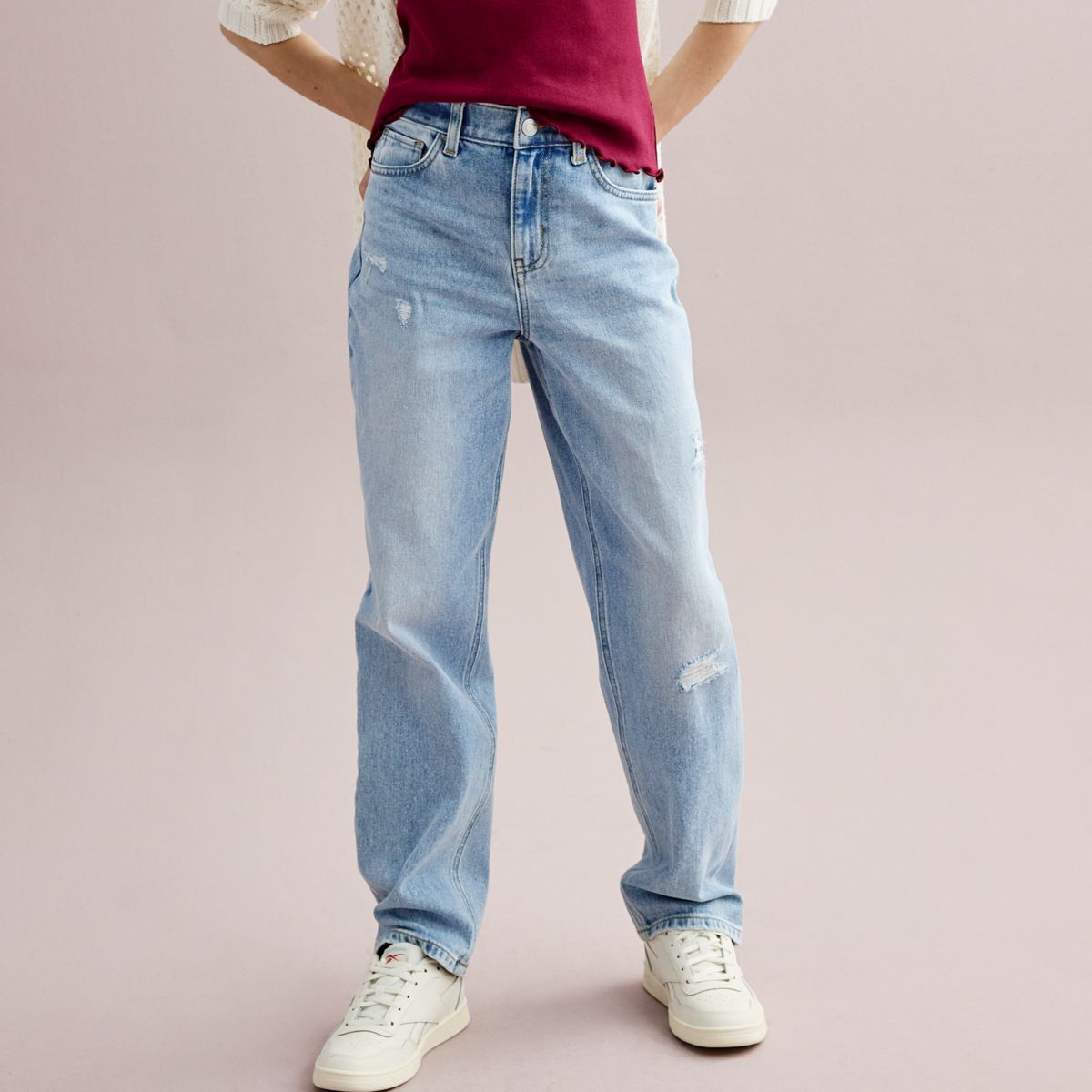 Джинсы SO Для Девочек High-Rise '90s Straight Jeans SO