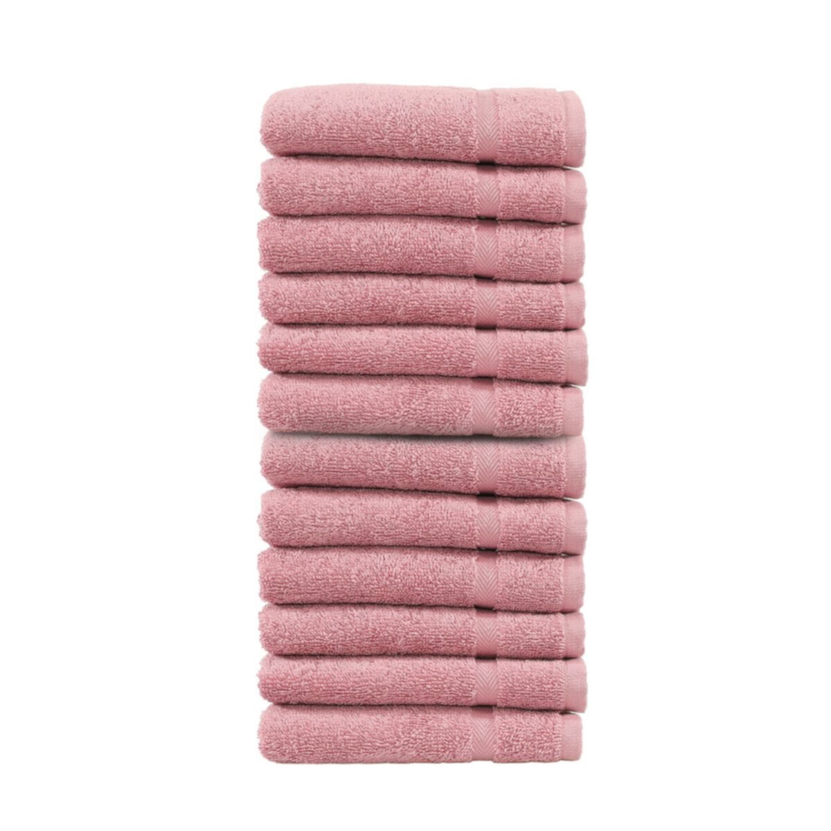 Linum Home Textiles Turkish Cotton Denzi Set of 12 Washcloths Linum Home