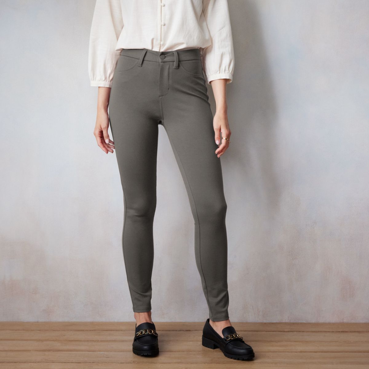 Women's LC Lauren Conrad High Rise Super Skinny Ponte Pants LC Lauren Conrad