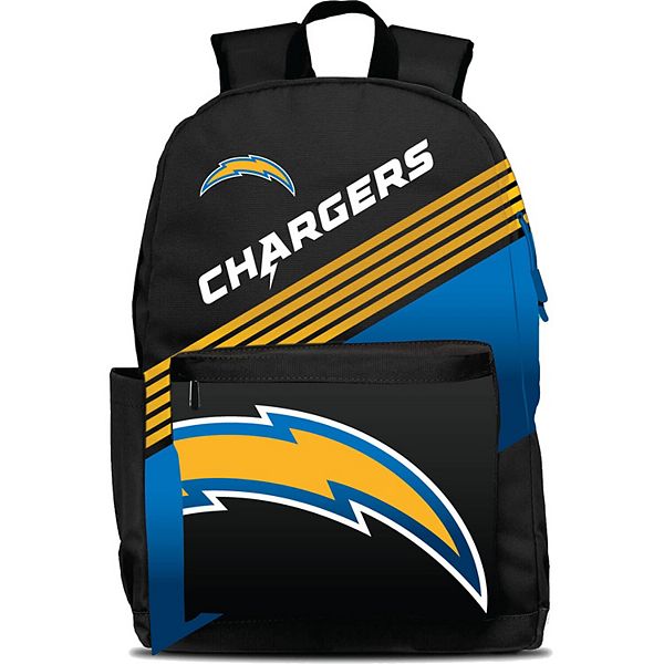 Рюкзак Los Angeles Chargers с карманом для ноутбука и влагозащитой для фанатов Unbranded