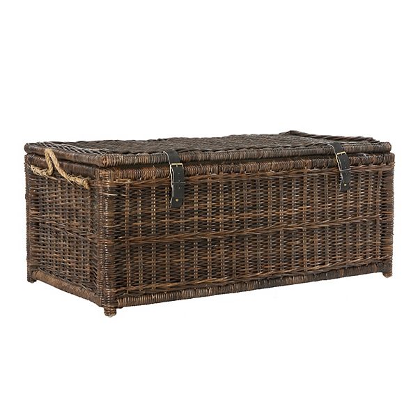 Caden Wicker Storage Trunk Happimess