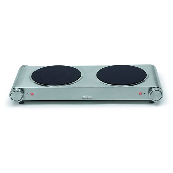 Salton Portable Infrared Cooktop - Double Salton