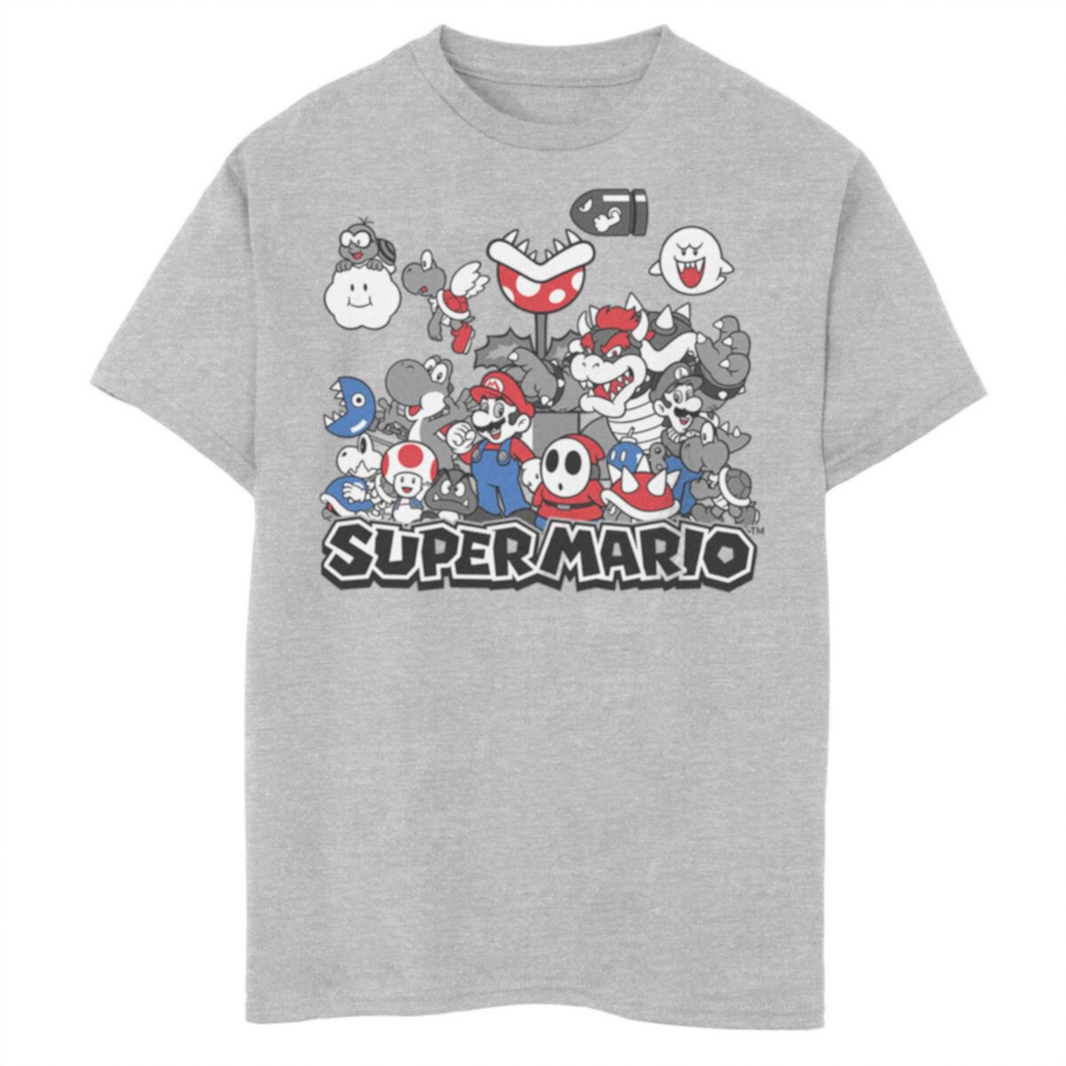 Джерси Nintendo Для мальчиков Super Mario Characters Kingdom Chaos Nespresso