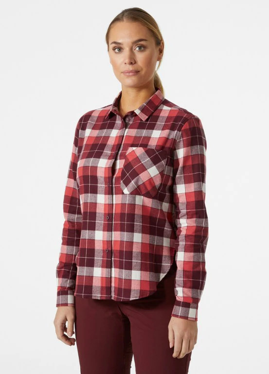 Lokka Flannel Long-Sleeve Shirt - Women's Helly Hansen