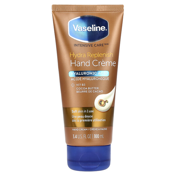 Intensive Care™, Hydra Replenish Hand Creme, 3.4 fl oz (100 ml) Vaseline