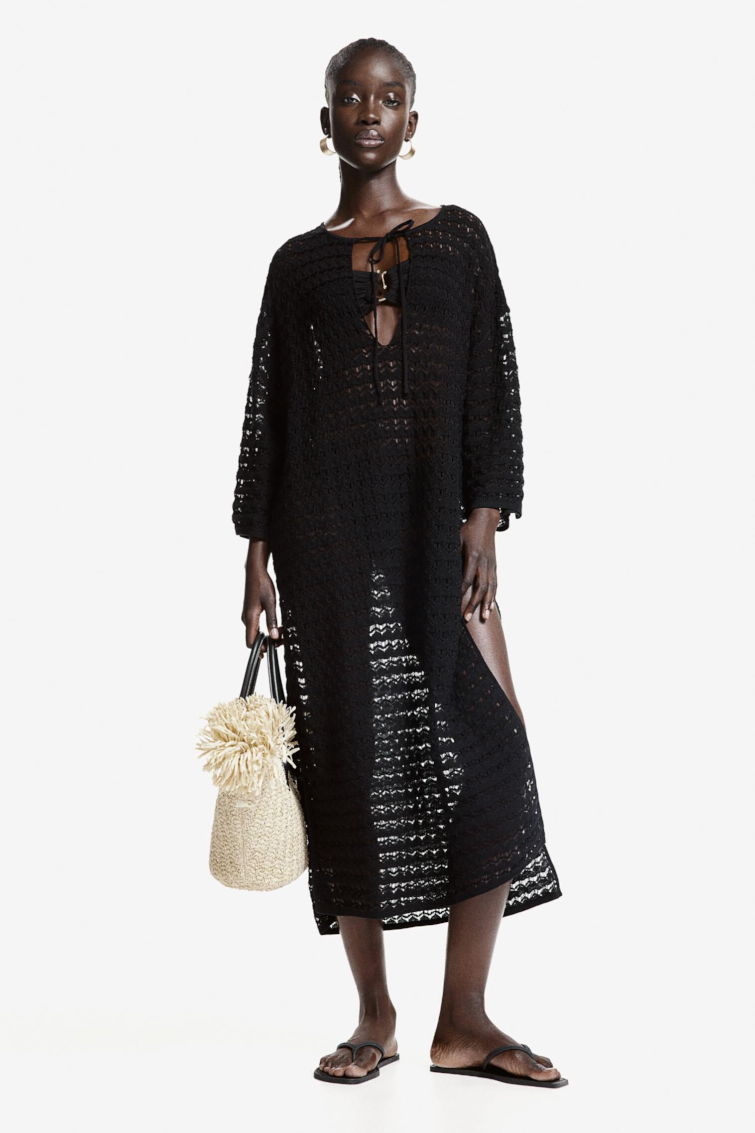 Crochet-look Beach Dress H&M