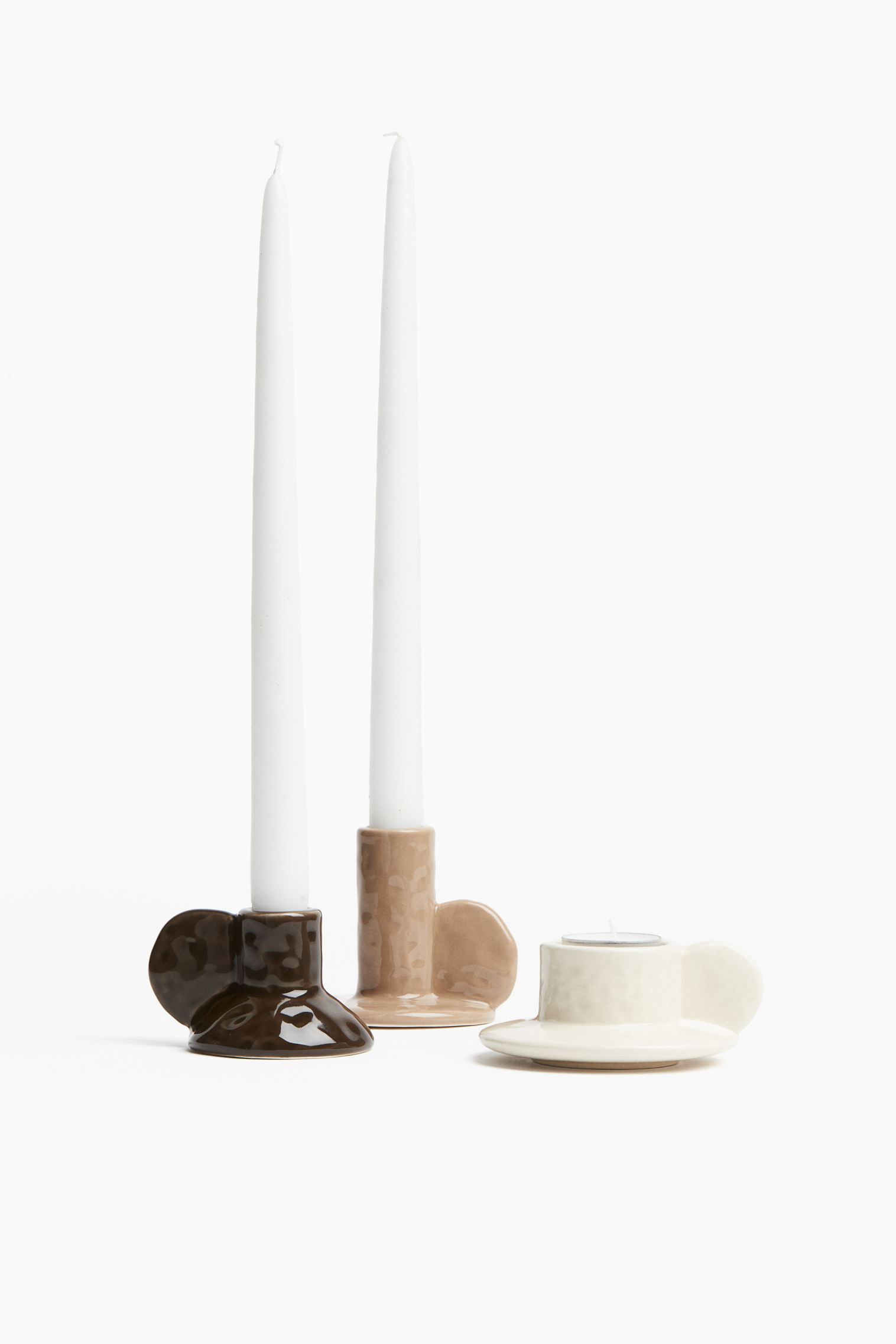 Stoneware Candlestick H&M