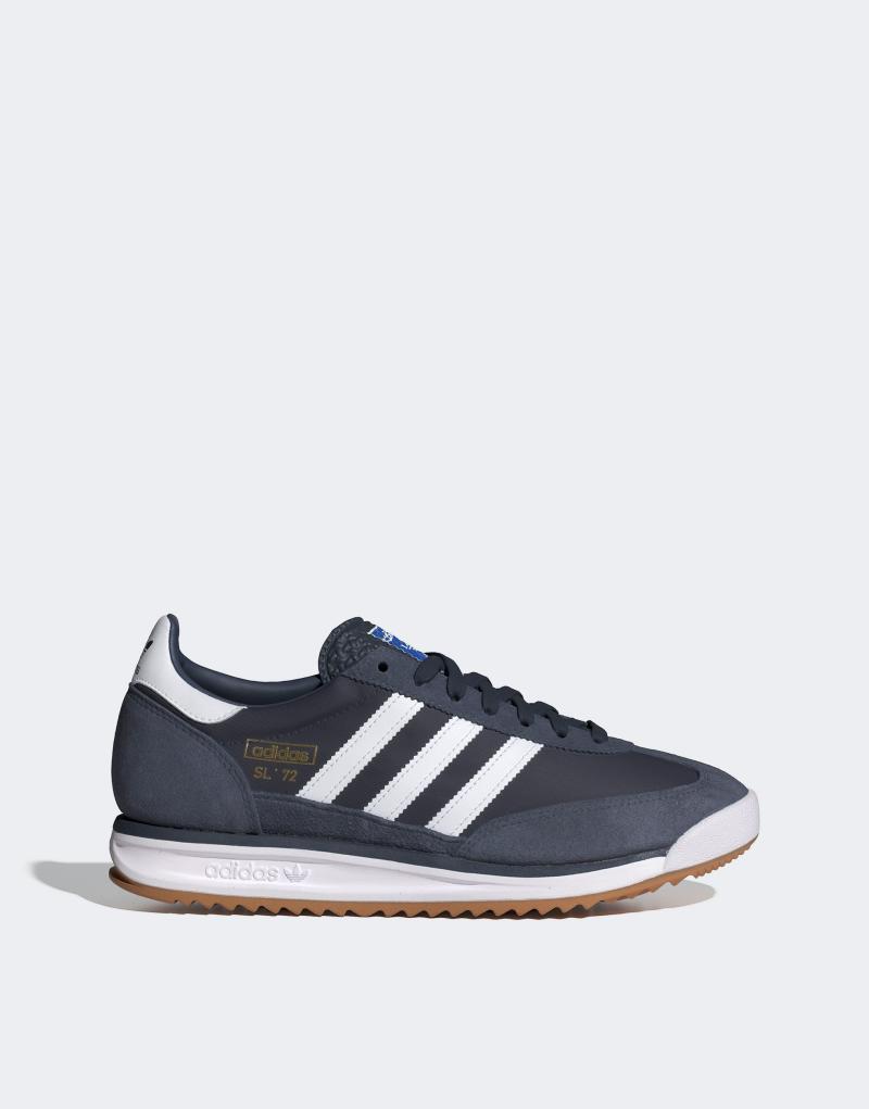 Кроссовки adidas Originals SL 72 RS темно-синего цвета с амортизирующей подошвой Adidas