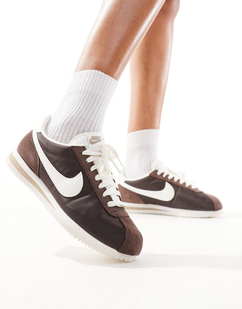 Nike Cortez TXT sneakers in brown Nike