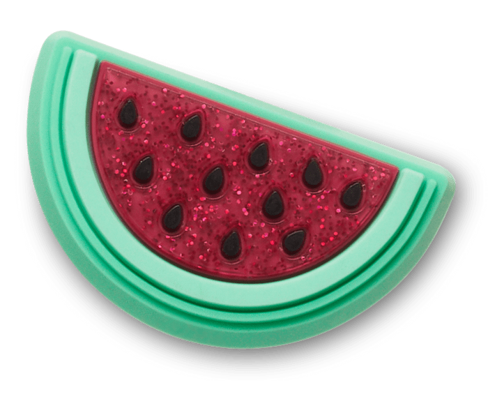 Glittery Watermelon Crocs