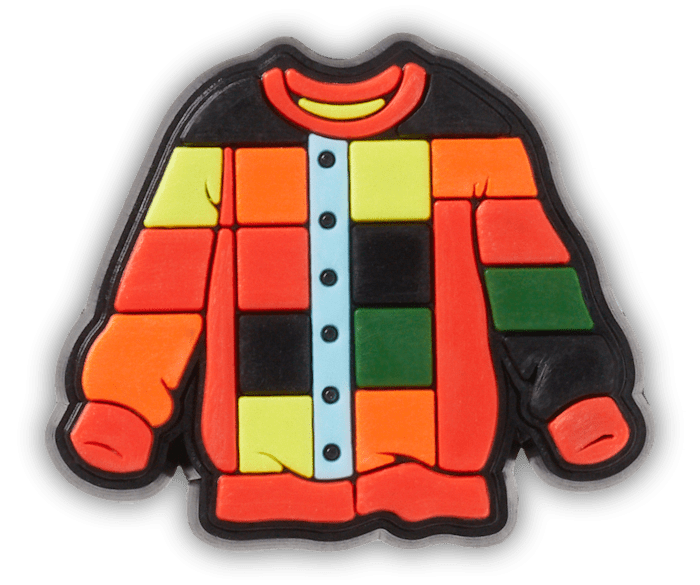 Rainbow Sweater Crocs