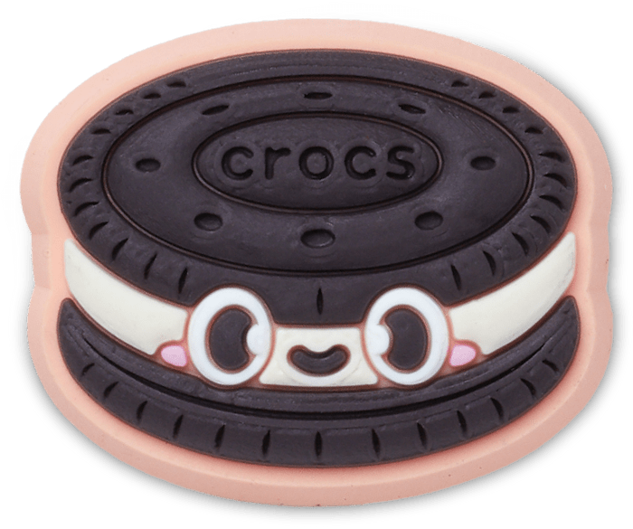 Chocolate Cookie with Smile Crocs