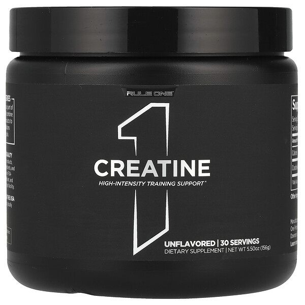 Creatine, Unflavored, 5.5 oz (156 g) Rule One Proteins