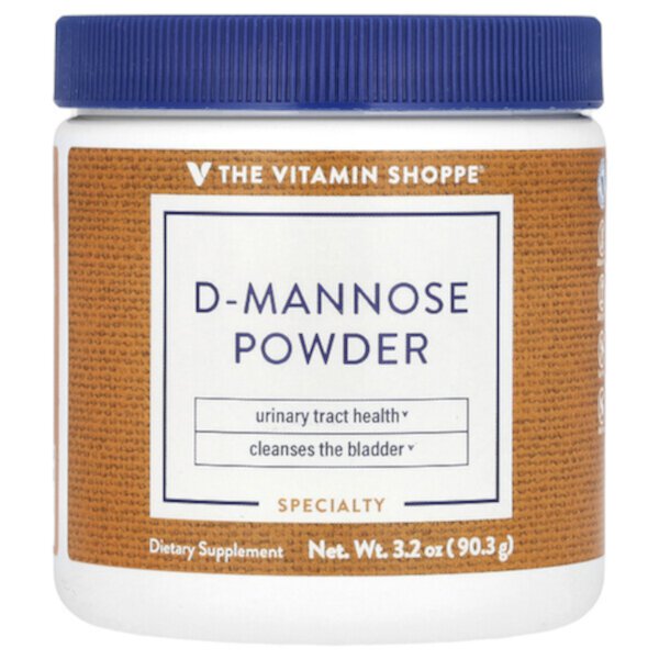 D-Mannose Powder, 3.2 oz (90.3 g) The Vitamin Shoppe