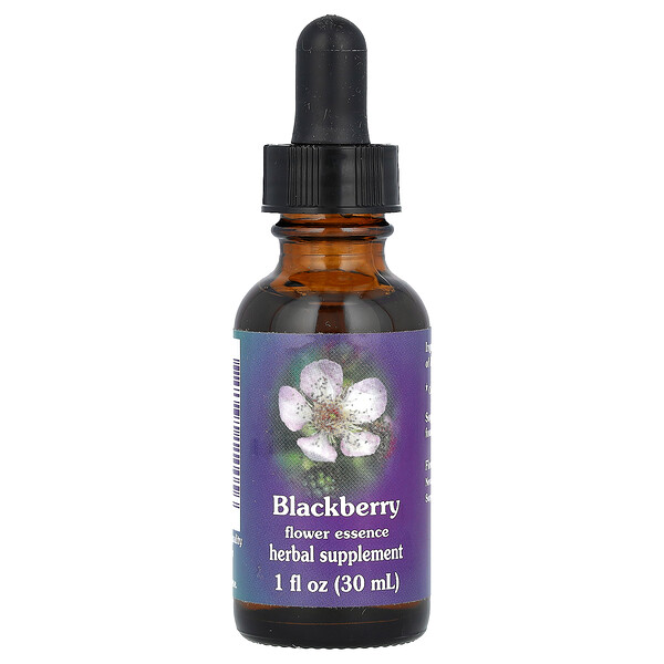 Blackberry, Flower Essence, 1 fl oz (Жидкие унции) (30 ml) Flower Essence