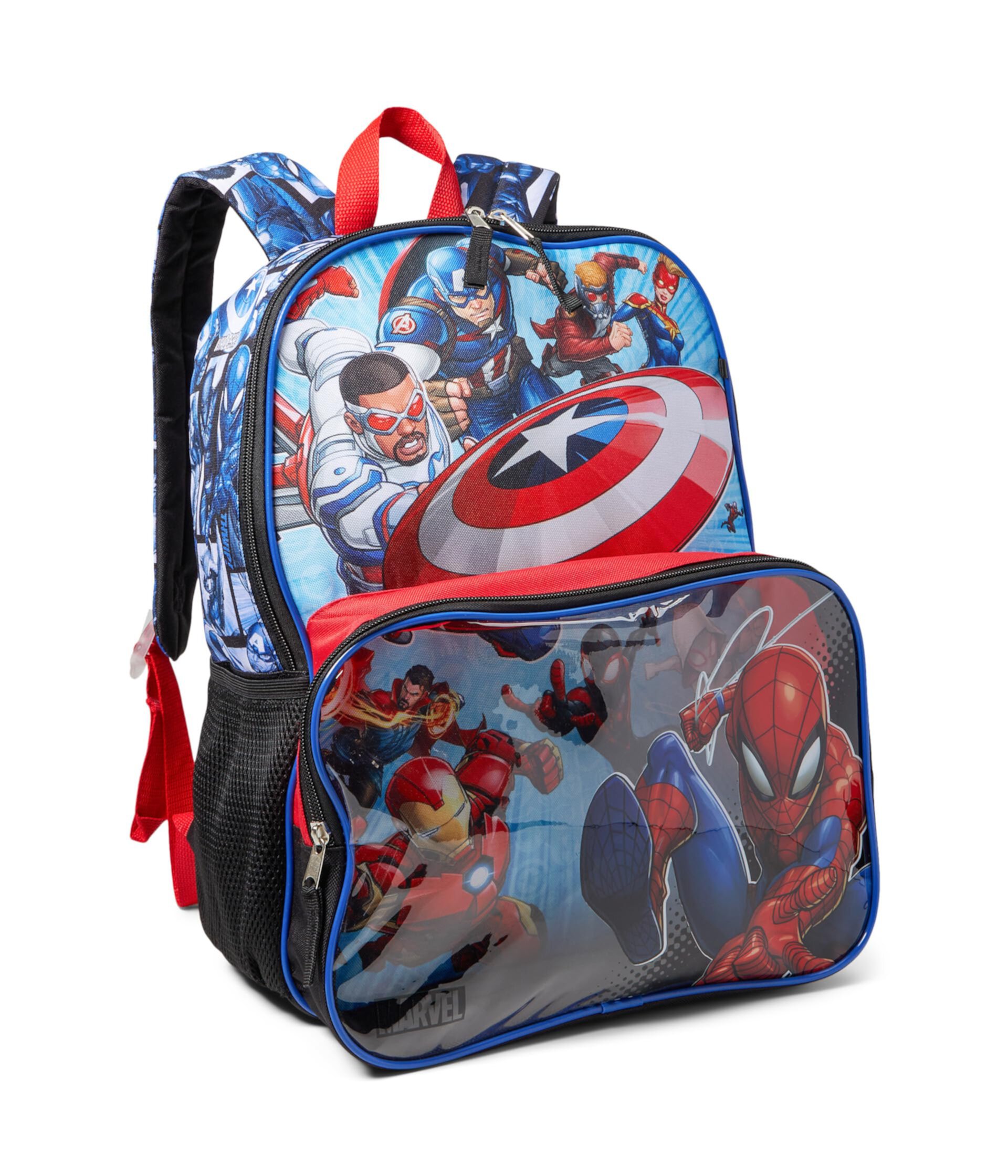 Marvel Backpack Set (Little Kid/Big Kid) BIOWORLD Kids