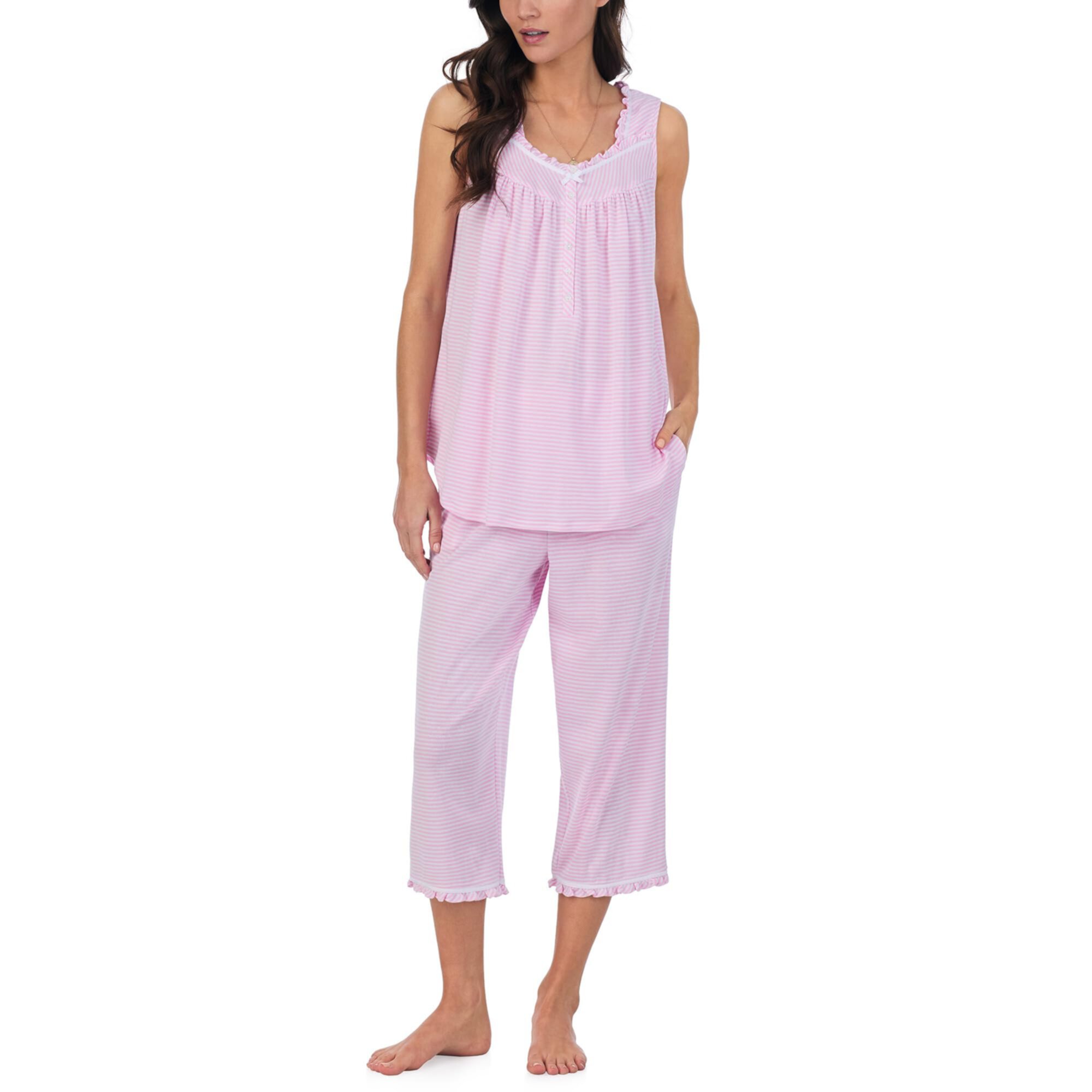 Capri Sleeveless Pj Set Eileen West