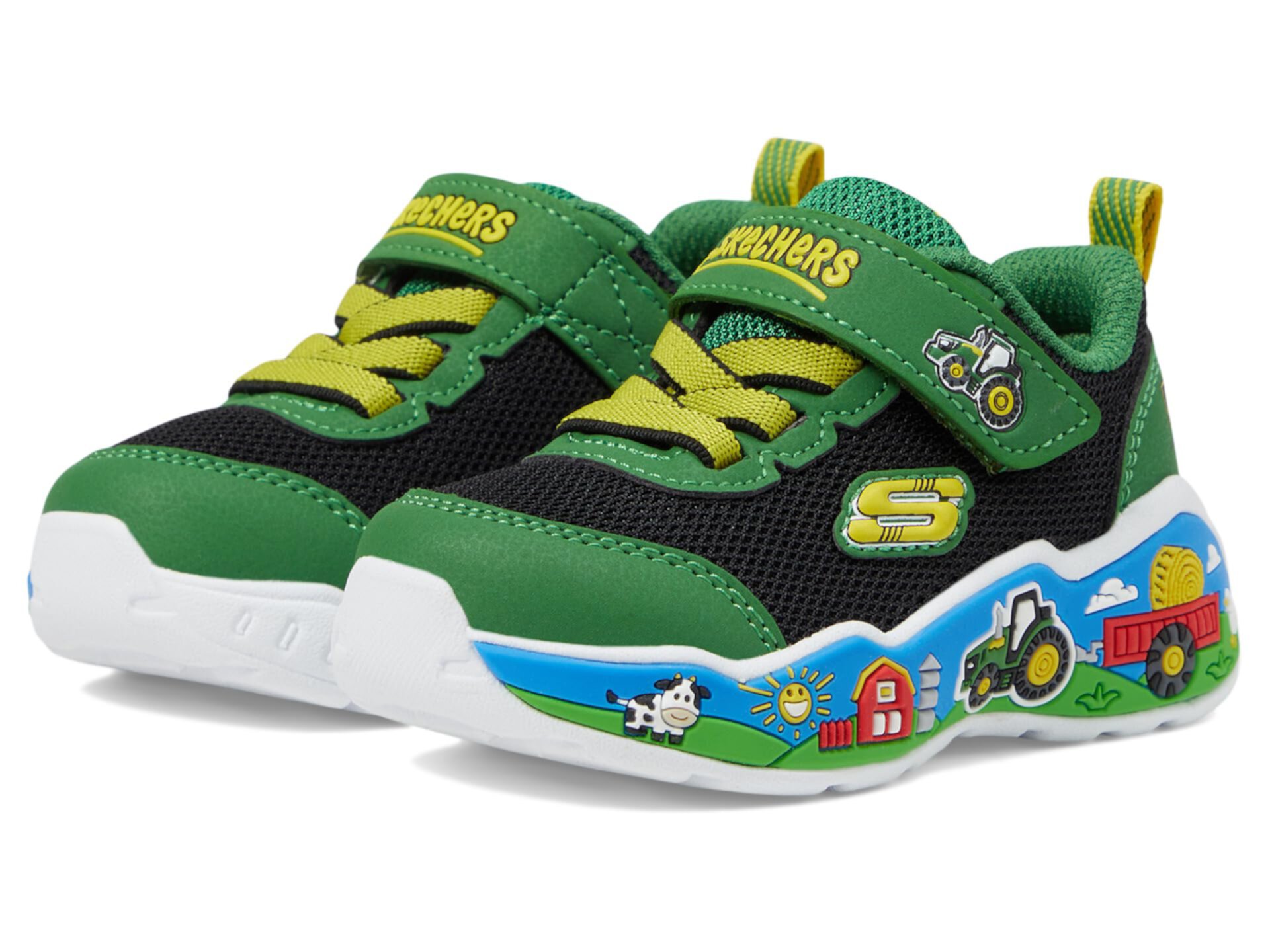 Кроссовки SKECHERS KIDS Play Scene с подсветкой и амортизацией для детей Skechers Kids