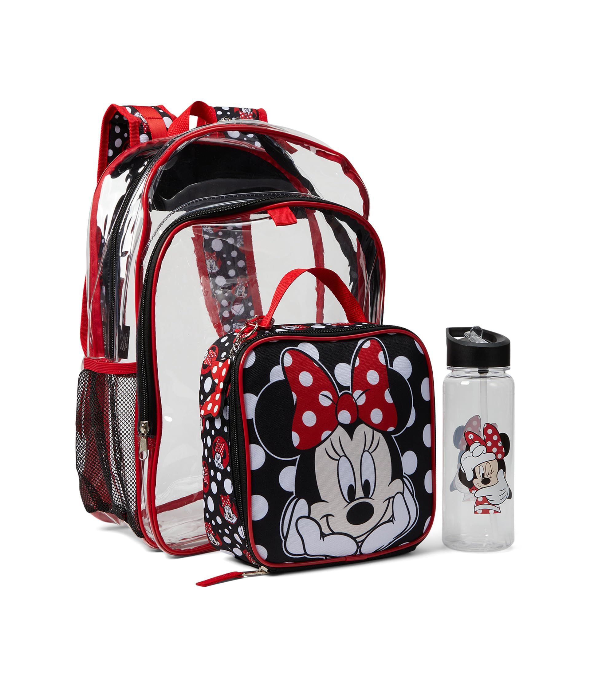 Minnie Mouse Backpack Set (Little Kid/Big Kid) BIOWORLD Kids