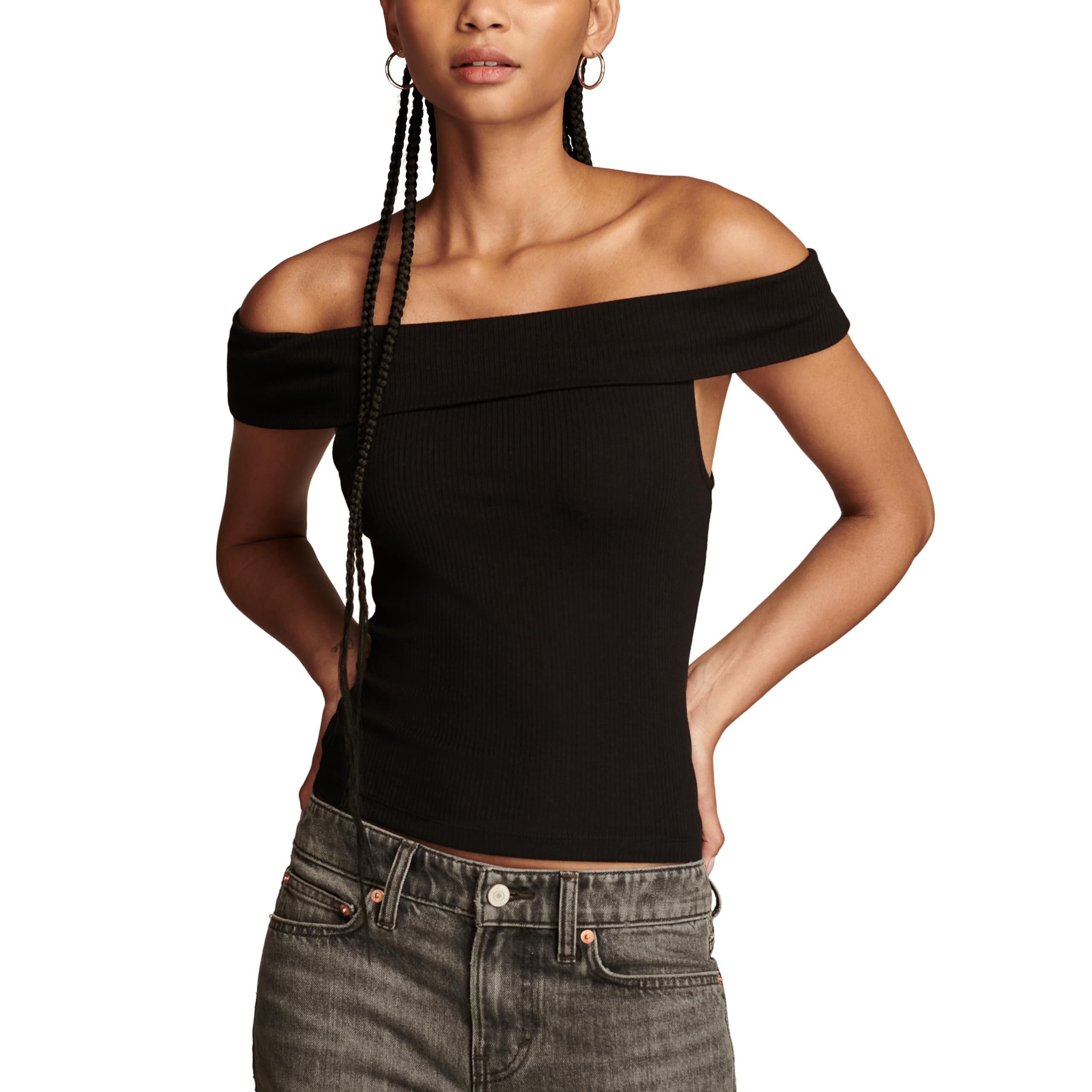 Off-the-Shoulder Top Lucky Brand