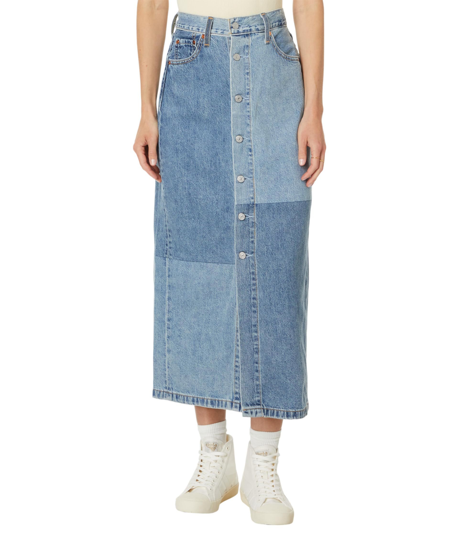 Женская Юбка миди Levi's® Button Midi Skirt Patch Levi's®