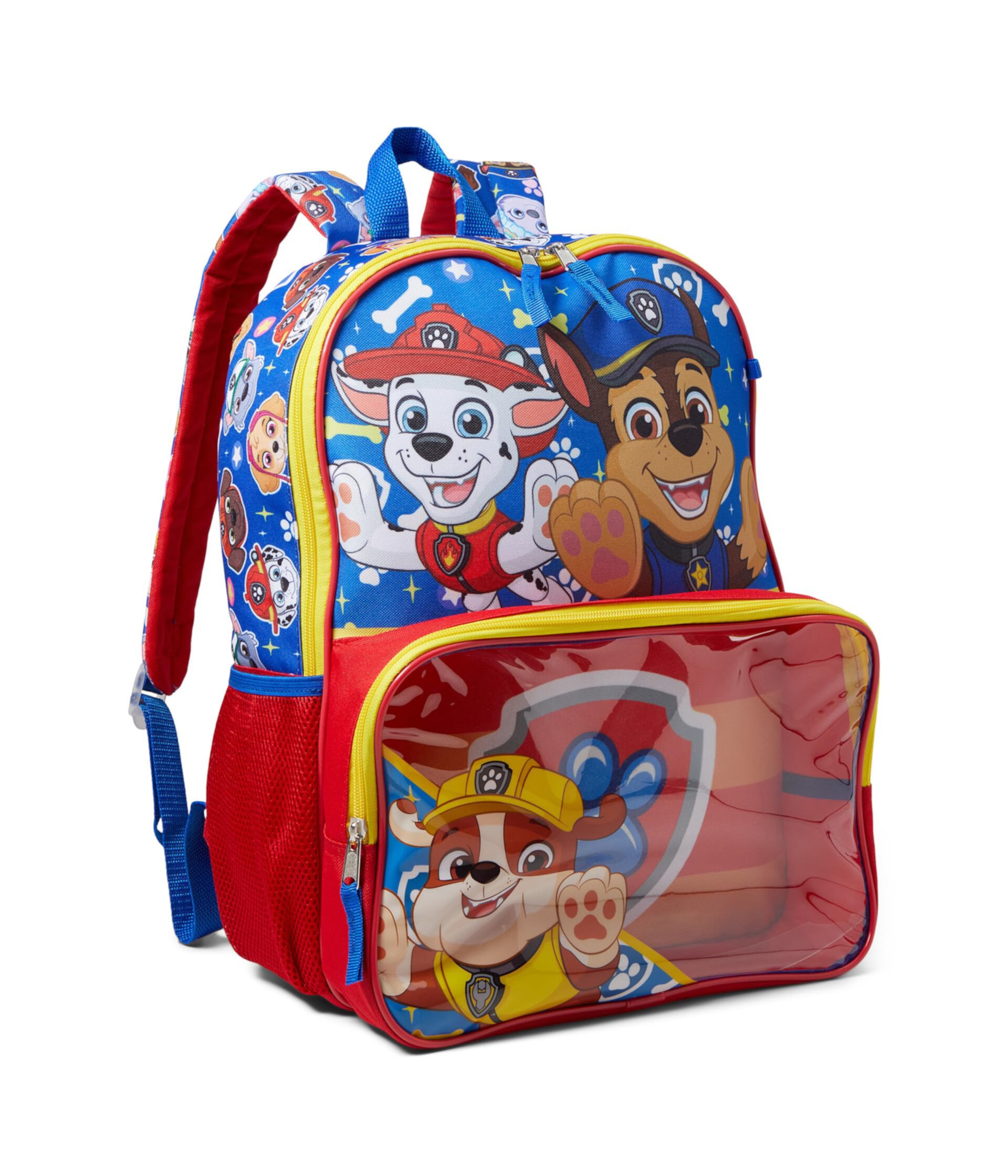 Paw Patrol Backpack Set (Little Kid/Big Kid) BIOWORLD Kids
