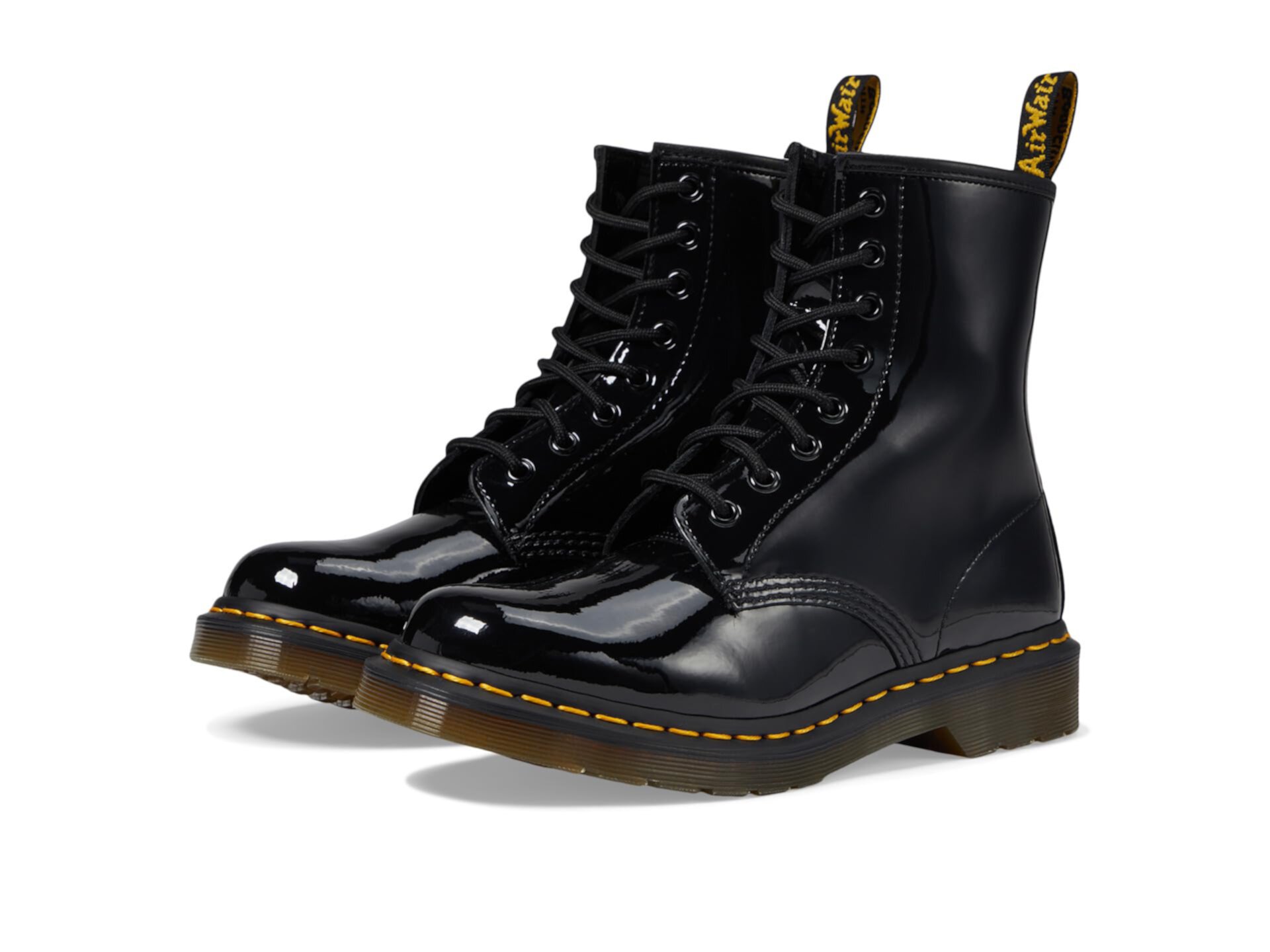 1460 Patent Leather Lace Up Boots Dr. Martens