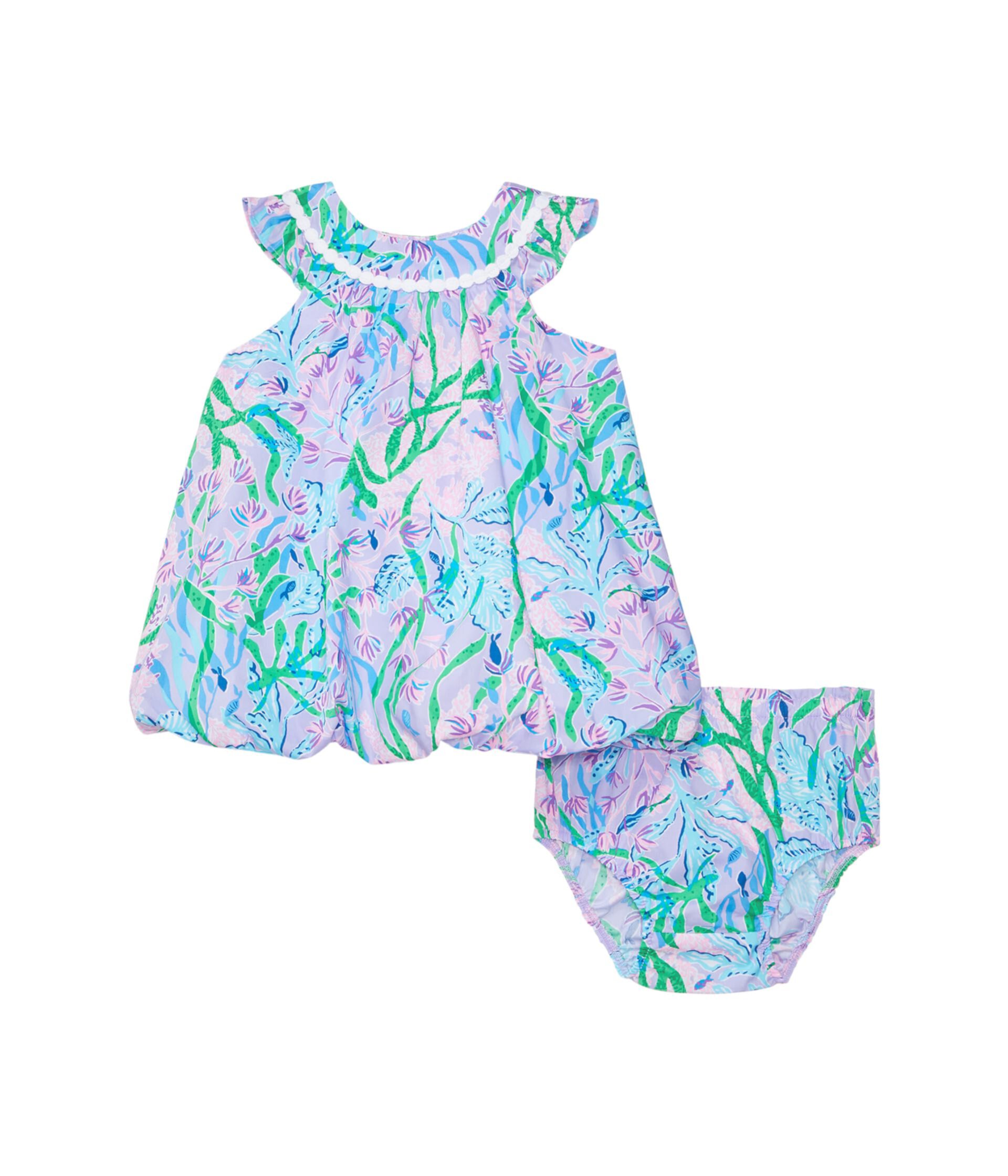 Сарафан Lilly Pulitzer Kids для девочек Baby Paloma Bubble Dress Lilly Pulitzer Kids