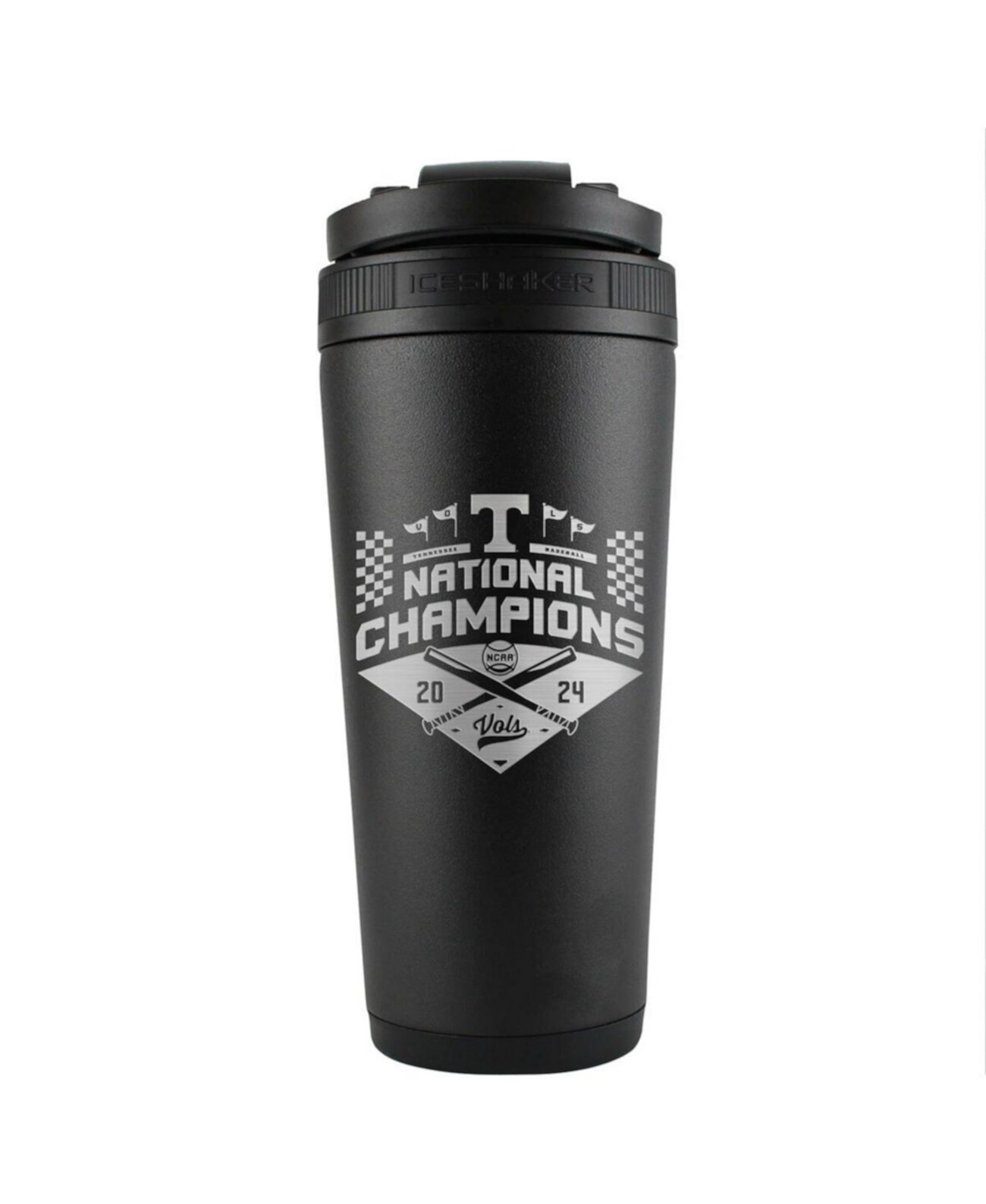 Tennessee Volunteers 2024 NCAA Men’s Baseball College World Series Champions 26oz. Ice Shaker Bottle Wincraft