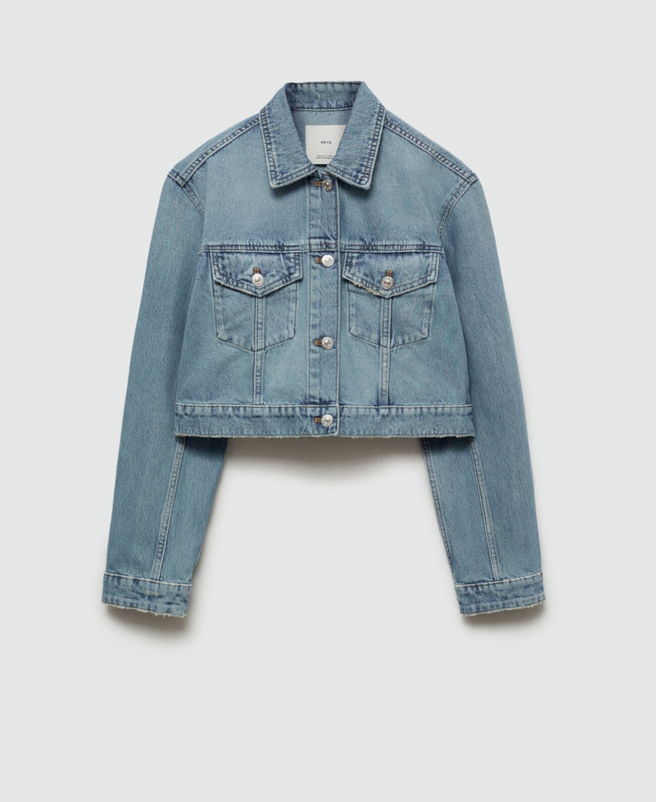 Women's Pocketed Denim Jacket MANGO