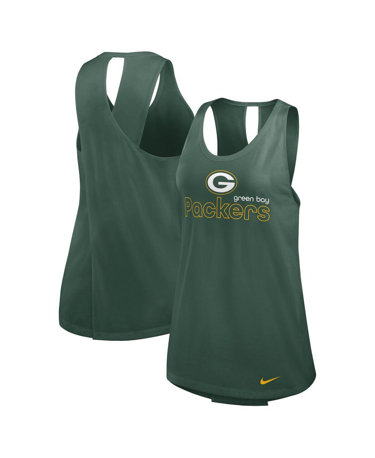 Женская майка больших размеров Nike Green Bay Packers с технологией Dri-FIT Nike