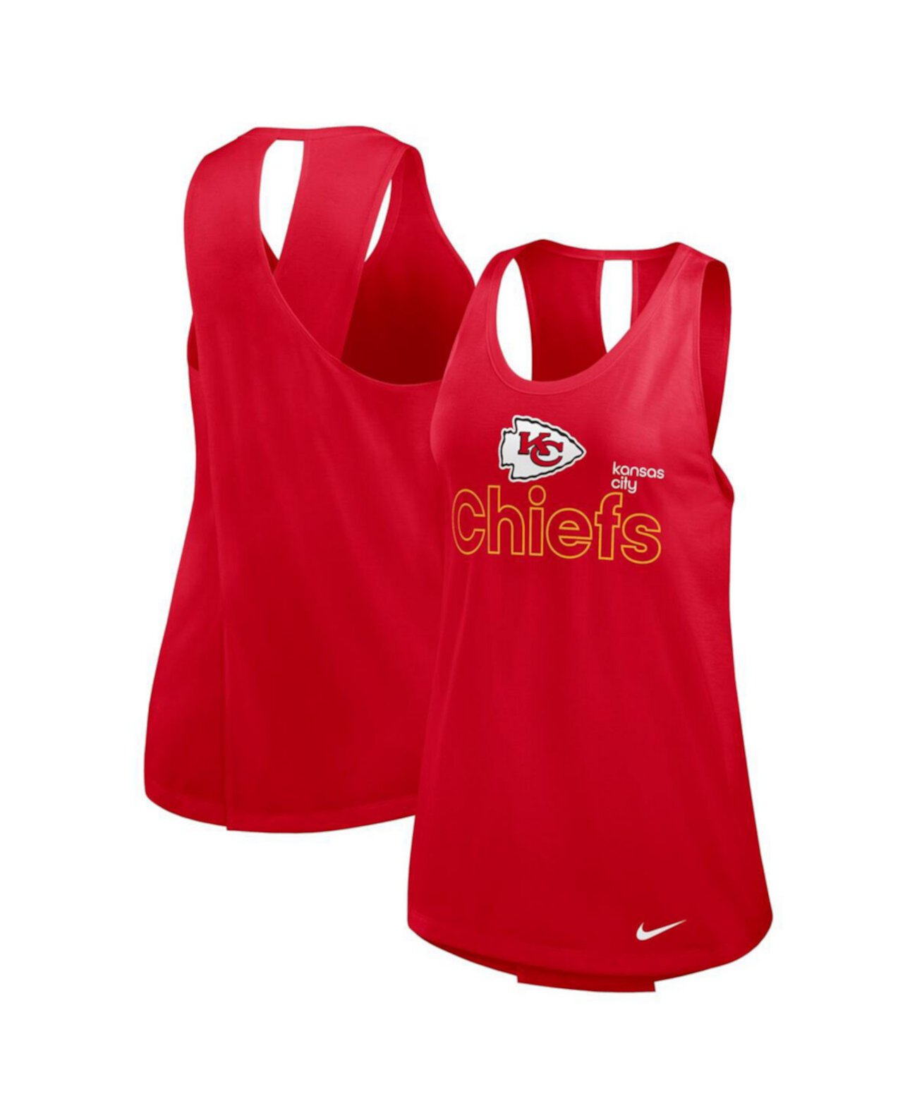 Женская красная майка большого размера с технологией Dri-FIT Kansas City Chiefs от Nike Nike